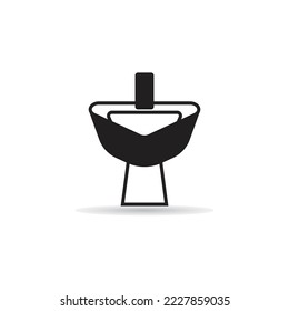 sink and basin icon vector illustration