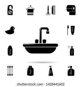 Sink in the bathroom icon. Universal set of Bathroom for website design and development, app development