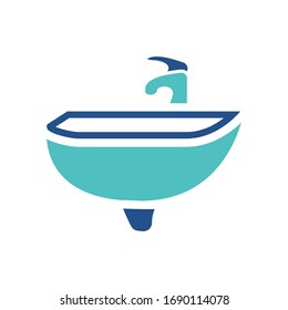 diseño de icono de disipador, colección de iconos de estilo plano