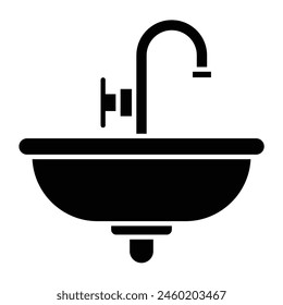 Sink Icon Design For Personal And Commercial Use