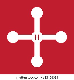 Sink icon on red background