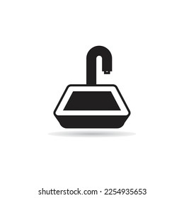 icono de receptor en fondo blanco