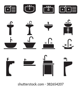 Sink Icon Set