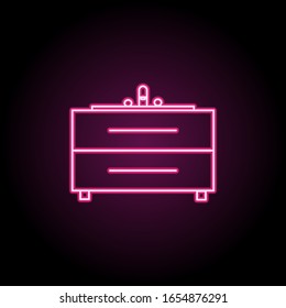 Sink icon. Simple thin line, outline vector of bathroom icons for ui and ux, website or mobile application