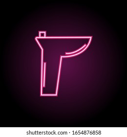 Sink icon. Simple thin line, outline vector of bathroom icons for ui and ux, website or mobile application