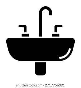 Modelo de design de vetor de ícone de dissipador simples e moderno