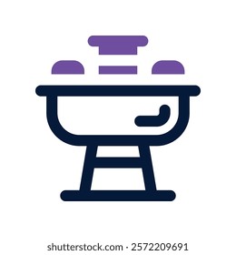 sink icon. vector dual tone icon for your website, mobile, presentation, and logo design.