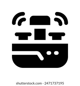 sink icon. vector glyph icon for your website, mobile, presentation, and logo design.