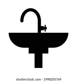 
sink icon vector illustration white background