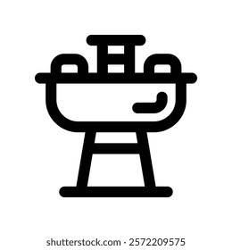 sink icon. vector line icon for your website, mobile, presentation, and logo design.