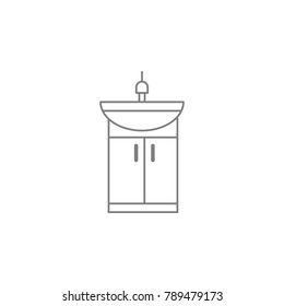 sink icon. Web element. Premium quality graphic design. Signs symbols collection, simple icon for websites, web design, mobile app, info graphics on white background