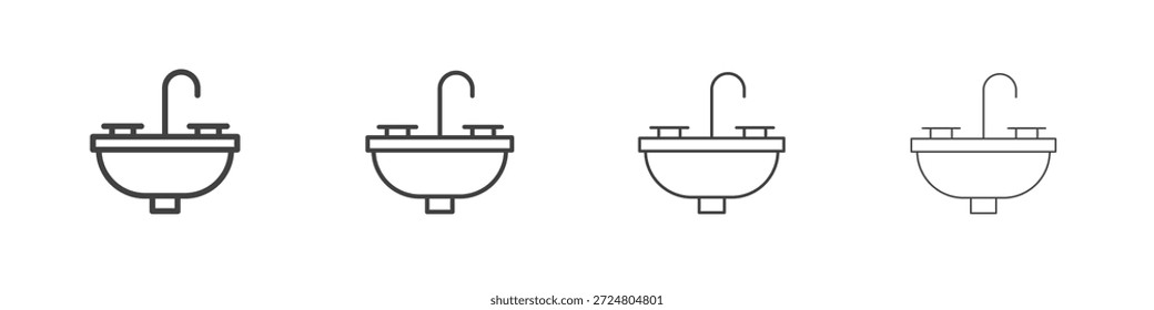 Ícones de coletor para design gráfico e Web.