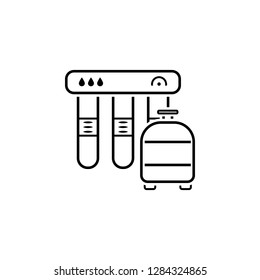 sink, system, filter icon. Element of plumbing and heating icon for mobile concept and web apps. Detailed sink, system, filter icon can be used for web and mobile