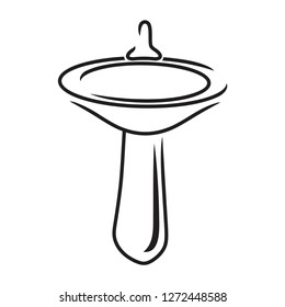 sink vector icon