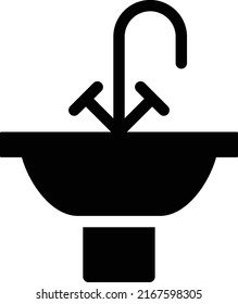 Ilustración de Sink Vector en un fondo transparente.Símbolos de calidad premium.Icono de vector glifos para diseño de concepto y gráfico