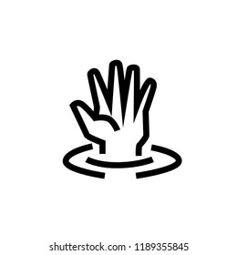 sink vector logo, symbol, sign, or mark design illustration