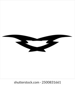 sinple tribal for car decal