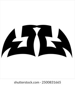 sinple tribal for car decal
