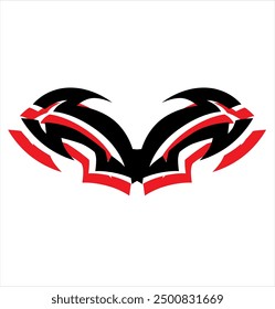 sinple tribal for car decal