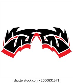sinple tribal for car decal