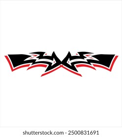 sinple tribal for car decal