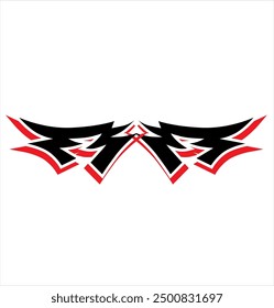 sinple tribal for car decal