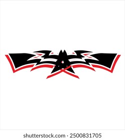 sinple tribal for car decal