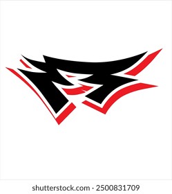sinple tribal for car decal