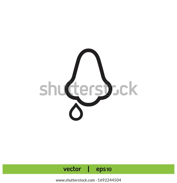 Sinusitis Icon Symbol Design Element Vector Stock Vector (Royalty Free ...
