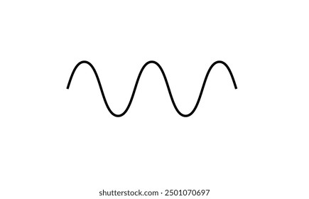 Señales de onda sinusoidal. Onda sinusoidal.