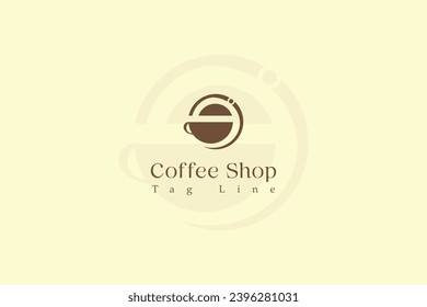 Sip into perfection with our Coffee Shop logo – a blend of artistry and aroma. Crafted for connoisseurs, it's a visual delight that captures the essence of your cozy caffeine haven.