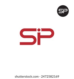 SIP Logo Letter Monogram Design