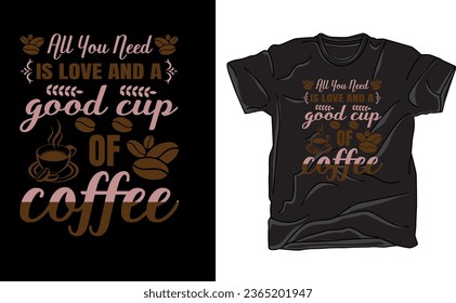 Sip in style with our coffee-themed T-shirt. Featuring caffeine-inspired designs and cozy vibes, it's the perfect choice for coffee enthusiasts. Wear your love for java proudly