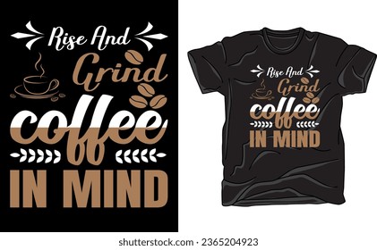 Sip in style with our coffee-themed T-shirt. Featuring bold coffee-inspired designs, it's the ideal choice for caffeine enthusiasts. Wear your love for coffee and stay energized in fashion