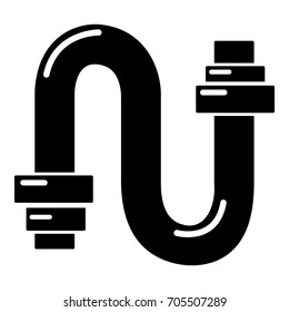 Siphon icon. Simple illustration of siphon vector icon for web