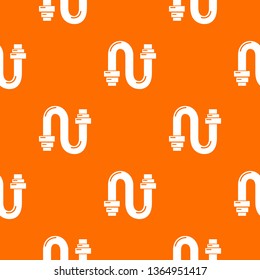 Siphon pattern vector orange for any web design best