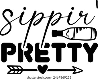 Sippir pretty , wine design