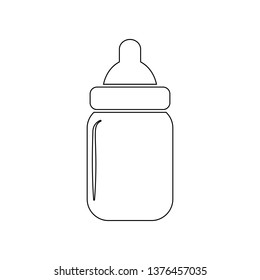 Sippy cup icon. Element of Baby for mobile concept and web apps icon. Outline, thin line icon for website design and development, app development