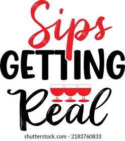 Los Sips Se Hacen Reales. En este archivo, obtendrá un archivo eps (archivo Vector) con alta resolución.