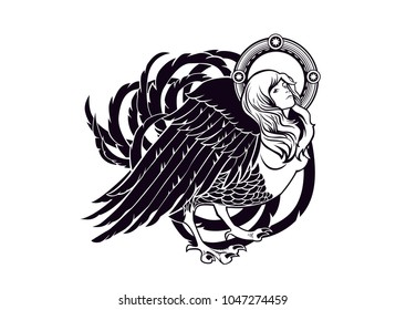 Siren fantasy bird