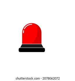 siren icon design template vector isolated illustration