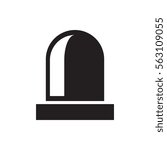 siren icon illustration isolated vector sign symbol