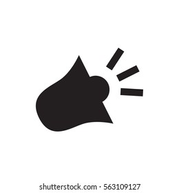 siren icon illustration isolated vector sign symbol