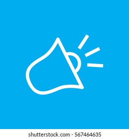 siren icon illustration isolated vector sign symbol