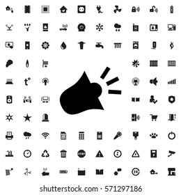siren icon illustration isolated vector sign symbol