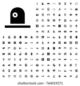 Siren icon illustration isolated vector sign symbol. airport icons set for web and mobile.