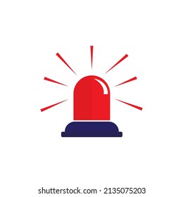 Siren icon template vector design