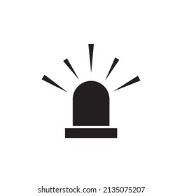 Siren icon template vector design