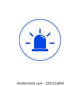 Siren icon. Vector illustration