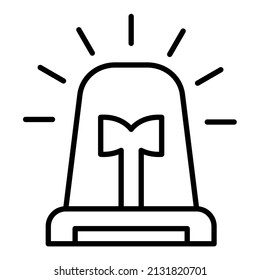 Siren icon vector image. Can also be used for web apps, mobile apps and print media.